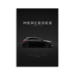 Digital Download - Set 6 - 1392 Mercedes-Benz A45 AMG 2017 - Black