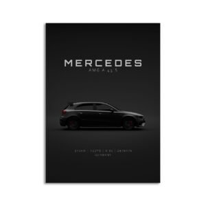 Digital Download - Set 7 - 1397 Mercedes A45 S AMG 2020 W177 - Black