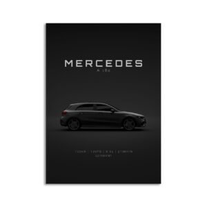 Digital Download - Set 7 - 1397 Mercedes-Benz A-Class A180 2021 - Black