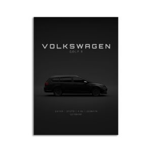 Digital Download - Set 7 - 1404 Volkswagen Golf R7.5 Variant Black