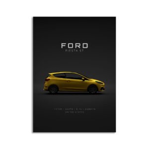 Digital Download - Set 7 - 1433 Ford Fiesta ST 2019 - Yellow