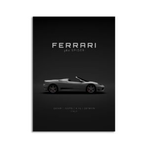 Digital Download - Set 7 - 1478 Ferrari 360 Spider - Grey