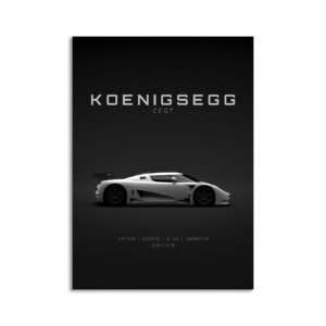 Digital Download - Set 8 - 1505 Koenigsegg CCGT - White