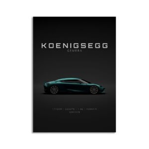 Digital Download - Set 8 - 1507 Koenigsegg Gemera - Green