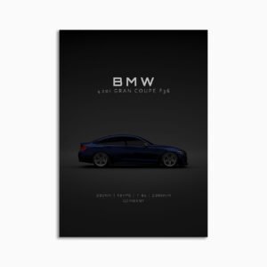 Digital Download - Set 8 - 1527 BMW 4 Series GranCoupe F36 - Blue