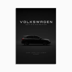 Digital Download - Set 14 - 1535 Volkswagen Golf R Black Edition 2025