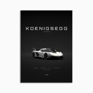 Digital Download - Set 14 - 1546 Koenigsegg Jesko White - Front