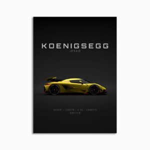 Digital Download - Set 14 - 1548 Koenigsegg Jesko Yellow