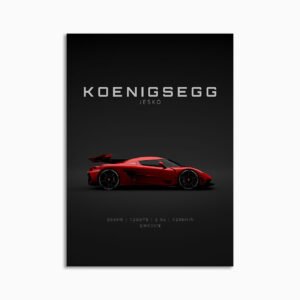 Digital Download - Set 14 - 1552 Koenigsegg Jesko Red