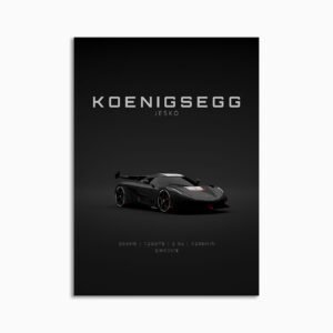 Digital Download - Set 14 - 1553 Koenigsegg Jesko Black - Front