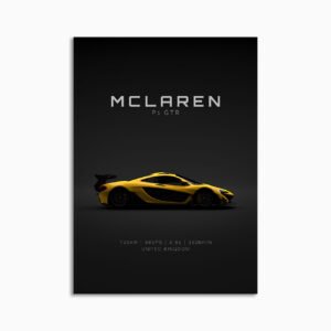 Digital Download - Set 14 - 1557 McLaren P1 GTR - Yellow