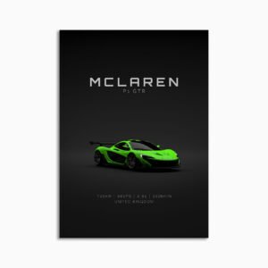 Digital Download - Set 14 - 1560 McLaren P1 GTR - Green - Front