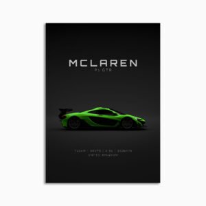 Digital Download - Set 14 - 1561 McLaren P1 GTR - Green