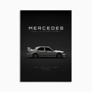 Digital Download - Set 14 - 1562 Mercedes-Benz 190E EVO II - White