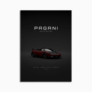 Digital Download - Set 14 - 1562 Pagani Huayra BC - Red Front