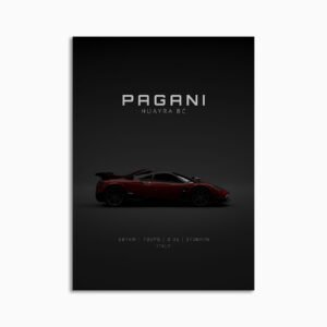 Digital Download - Set 14 - 1563 Pagani Huayra BC - Red