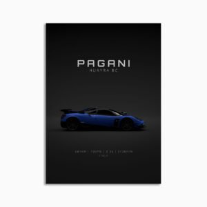 Digital Download - Set 14 - 1564 Pagani Huayra BC - Blue