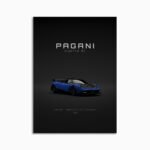 Digital Download - Pagani Huayra BC - Blue Front