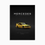 Digital Download - Mercedes-Benz 190E EVO II - Yellow - Front