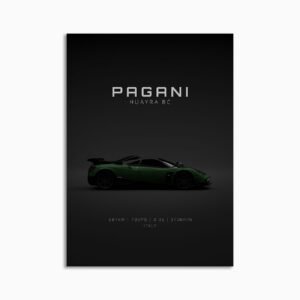 Digital Download - Set 14 - 1567 Pagani Huayra BC - Green