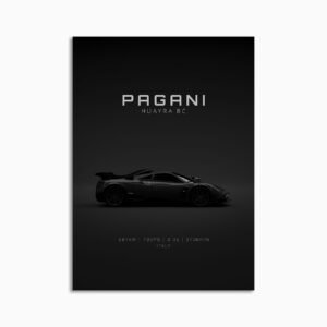 Digital Download - Set 14 - 1568 Pagani Huayra BC - Black