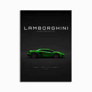 Digital Download - Set 15 - 1570 Lamborghini Aventador SVJ - Green