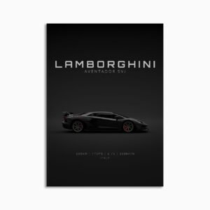 Digital Download - Set 15 - 1574 Lamborghini Aventador SVJ - black