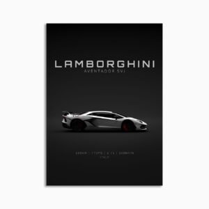 Digital Download - Set 15 - 1578 Lamborghini Aventador SVJ - White