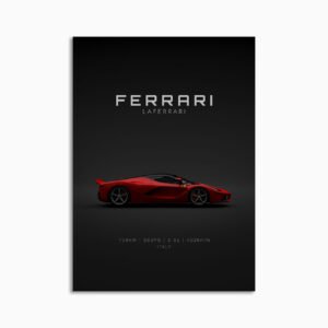 Digital Download - Set 15 - 1588 Ferrari LaFerrari Red