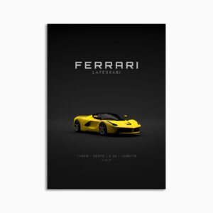 Digital Download - Set 15 - 1590 Ferrari LaFerrari Yellow Front