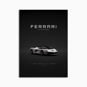 Digital Download - Set 15 - 1593 Ferrari LaFerrari White Front