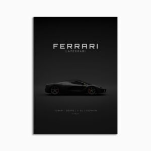 Digital Download - Set 15 - 1596 Ferrari LaFerrari Black