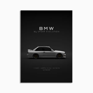 Digital Download - Set 15 - 1603 BMW M3 E30 Evo 3 White