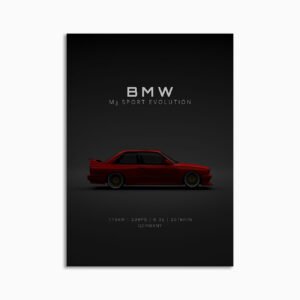 Digital Download - Set 15 - 1608 BMW M3 E30 Evo 3 Red