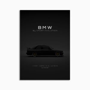 Digital Download - Set 15 - 1609 BMW M3 E30 Evo 3 Black