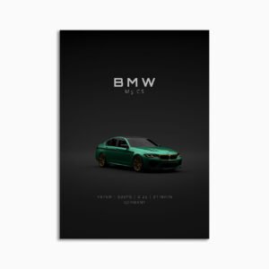 Digital Download - Set 15 - 1612 BMW M5 CS F90 - Green Front
