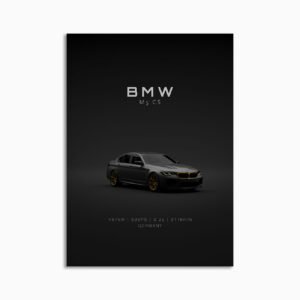 Digital Download - Set 15 - 1620 BMW M5 CS F90 - Black Front