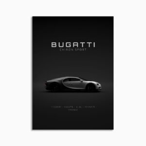 Digital Download - Set 16 - 1624 Bugatti Chiron Sport - Silver