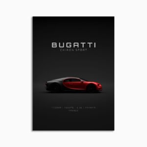 Digital Download - Set 16 - 1625 Bugatti Chiron Sport - Red