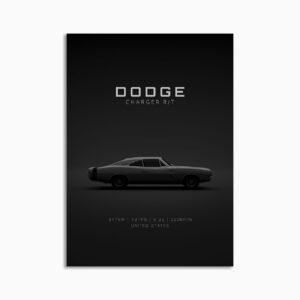 Digital Download - Set 16 - 1645 Dodge Charger RT 1969 - Grey