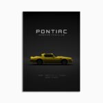 Digital Download - 1654 Pontiac Firebird Trans Am - Yellow