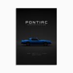 Digital Download - Pontiac Firebird Trans Am - Blue