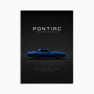 Digital Download - Set 16 - 1655 Pontiac Firebird Trans Am - Blue