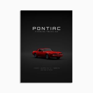 Digital Download - Set 16 - 1657 Pontiac Firebird Trans Am - Red Front
