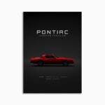 Digital Download - 1658 Pontiac Firebird Trans Am - Red