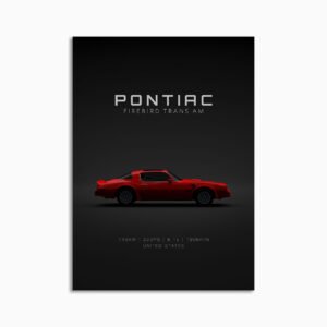 Digital Download - Set 16 - 1658 Pontiac Firebird Trans Am - Red