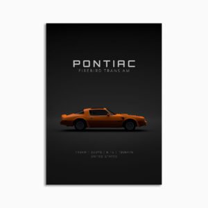 Digital Download - Set 16 - 1659 Pontiac Firebird Trans Am - Orange