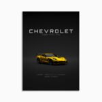 Digital Download - 1667 Chevrolet Corvette C7 ZR1 - Yellow Front