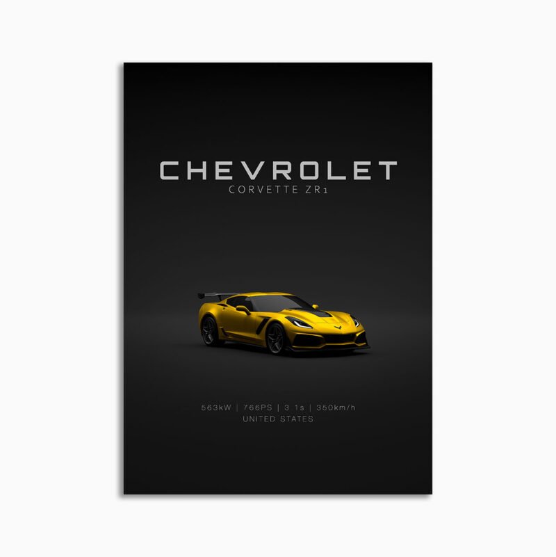 1667-Chevrolet-Corvette-C7-ZR1---Yellow-Front-Specs