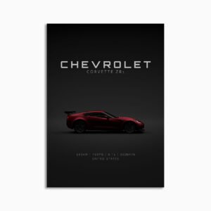 Digital Download - Set 16 - 1669 Chevrolet Corvette C7 ZR1 - Red